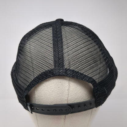 VANS Off The Wall Original Since 1966 Snapback Trucker Hat Black OS Mesh Back