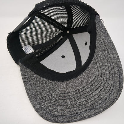 Les Schwab Tires Snapback Mesh Back Trucker Hat Gray One Size Colorblock
