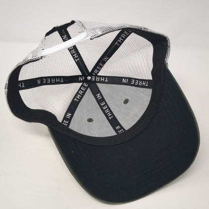 Yellowstone Dutton Ranch Snapback Trucker Hat Green OS Adjustable Mesh Back