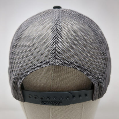 Idaho Farm Bureau Patch Snapback Trucker Hat Black OSFA Mesh Back