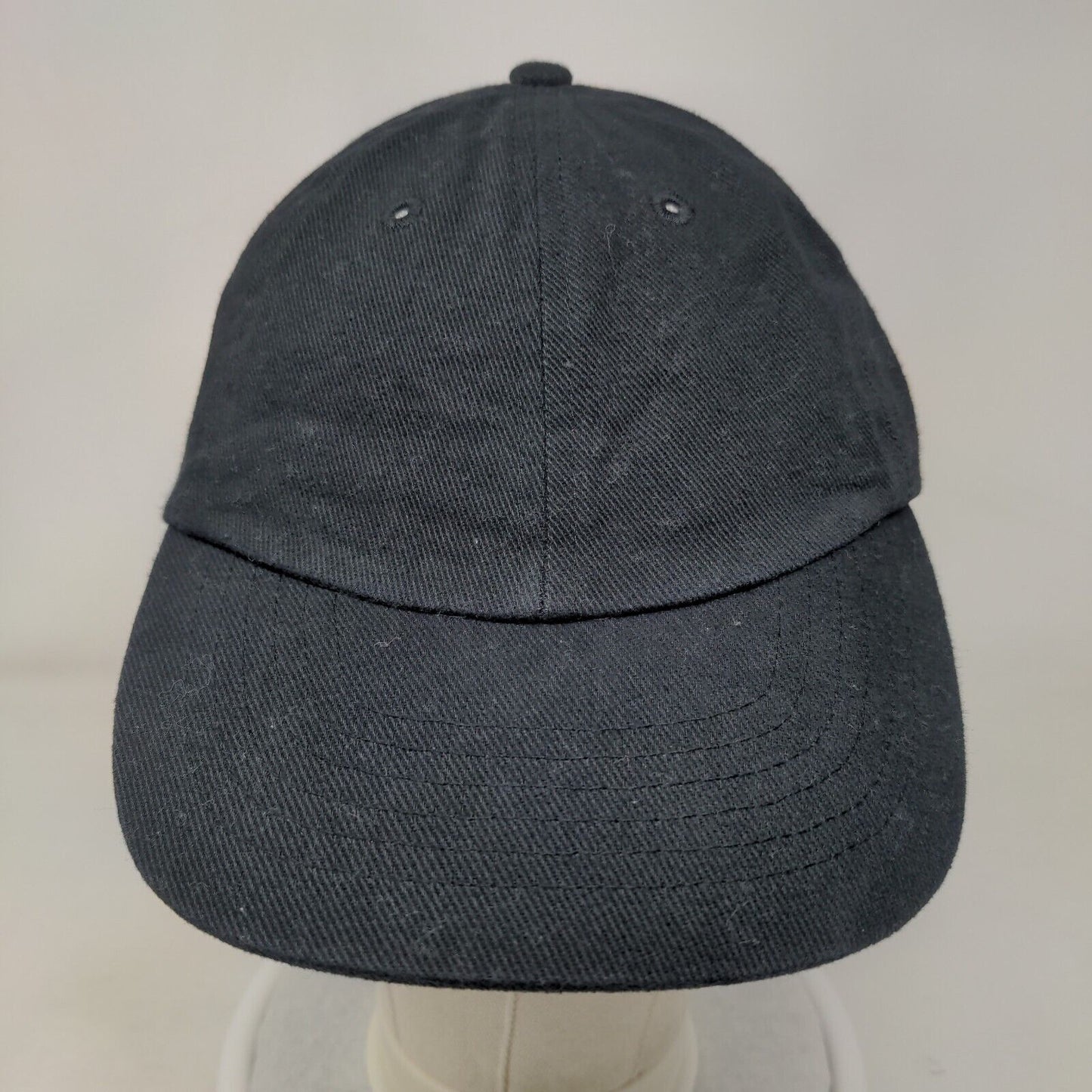 Chef Works Slideback Hat Black One Size Adjustable 6 Panel Blank