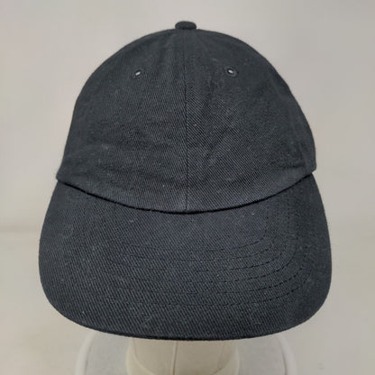 Chef Works Slideback Hat Black One Size Adjustable 6 Panel Blank