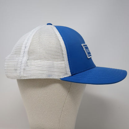 Black Clover Trucker Hat Blue One Size Live Lucky Snapback Mesh Back BLCK CLVR