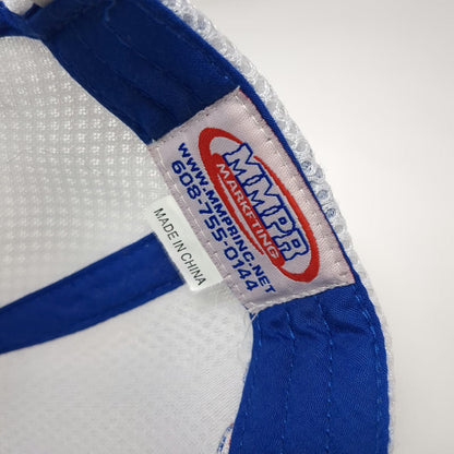 MMPR Marketing Baseball Cap Blue White One Size ABC Supply Co Racing AJ Foyt hat
