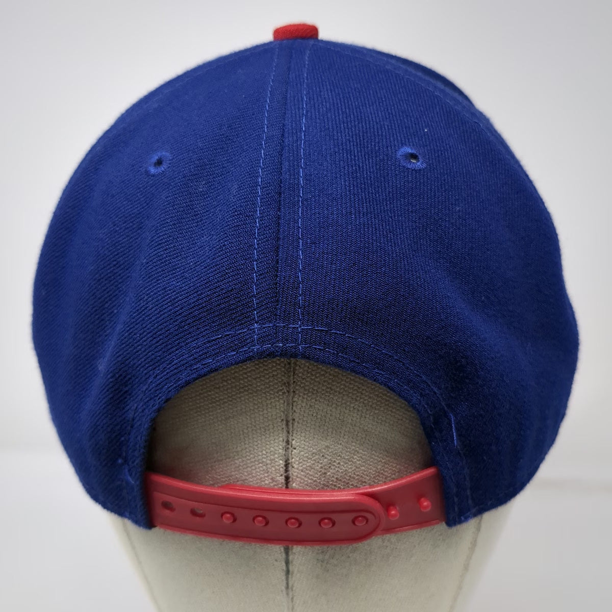 New Era Texas Rangers MLB Snapback Hat Blue Red One Size Flat Bill 9FIFTY OSFM