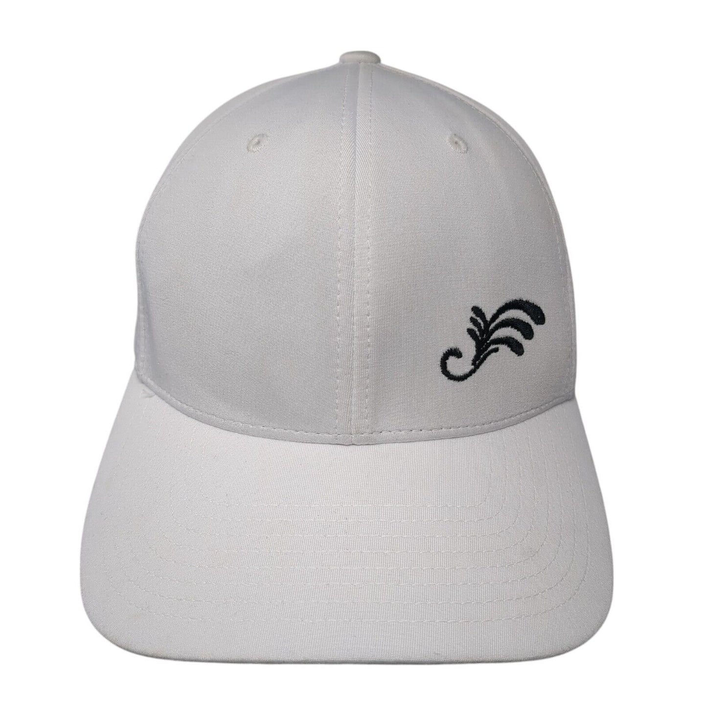 Puma Snapback Hat White One Size Adjustable Flexfit 110 Embroidered