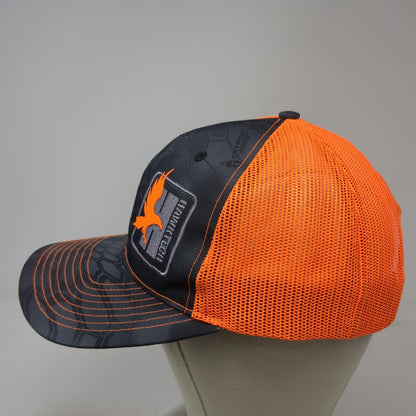 Richardson Trucker Hat Black Orange One Size Kryptek Typhon Camo Hawktech Mesh