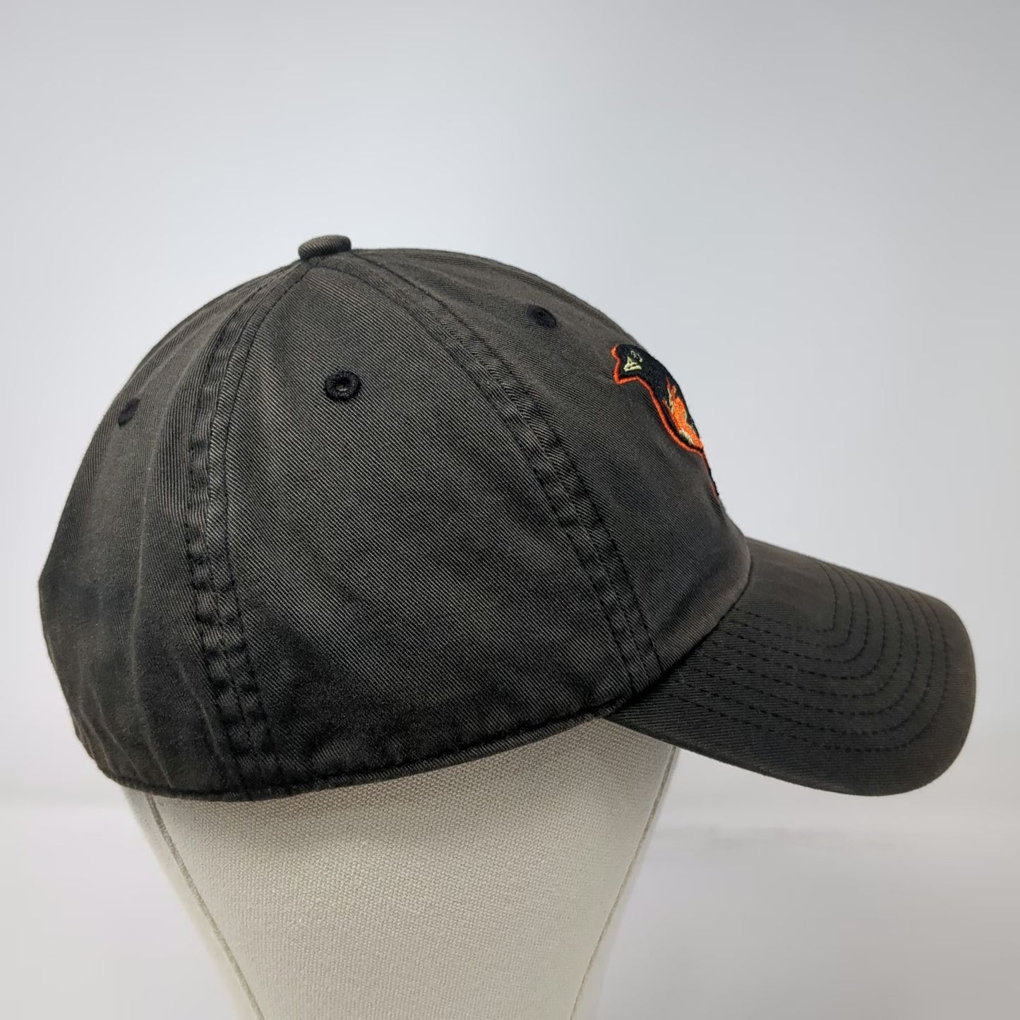 Twins Enterprise Baltimore Orioles MLB Baseball Cap Black L Fitted Logo Bird Hat
