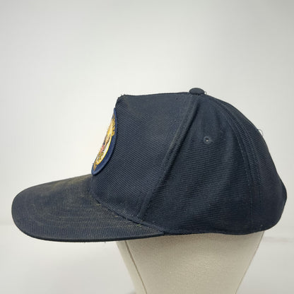 Eagle Crest US Navy Hat 5 Panel Blue One Size United States Military Snapback