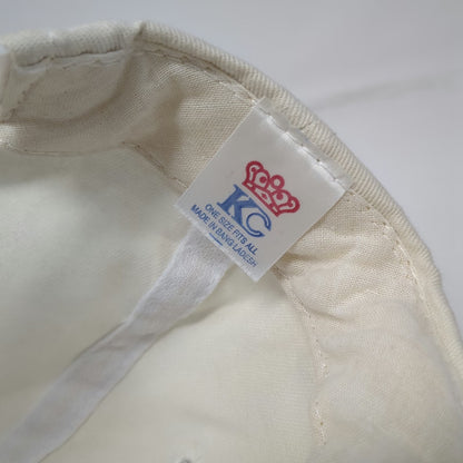 KC 5 Panel Beige Blue One Size Snapback Rope Automation Electronics Logo Hat