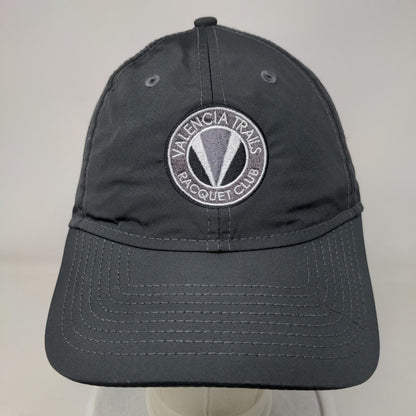 Valencia Trails Racquet Club Strapback Hat Gray OSFM Embroidered New Era