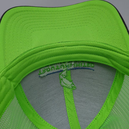 Fahrenheit Baseball Cap Gray Green One Size Trout Unlimited Sun Valley Hat Mesh