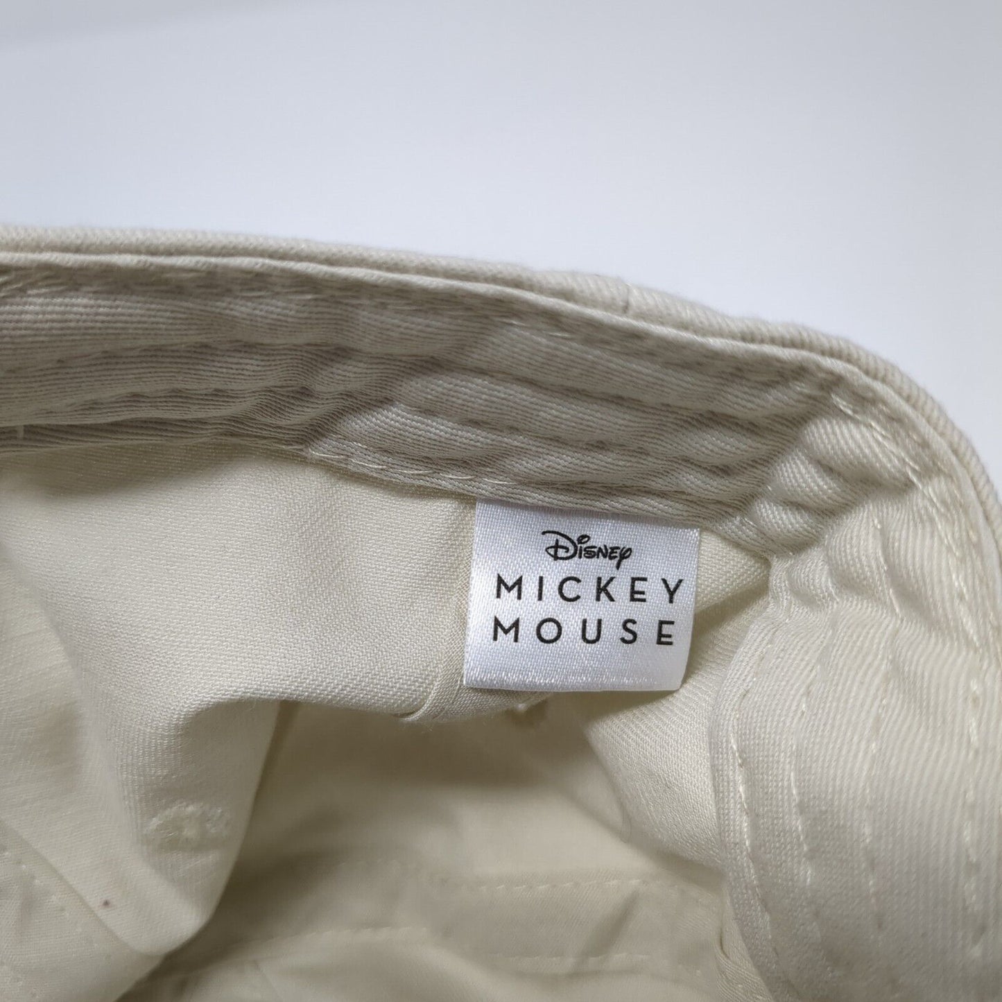 Mickey Mouse 1928 Slideback Hat Tan One Size Adjustable Embroidered Disney