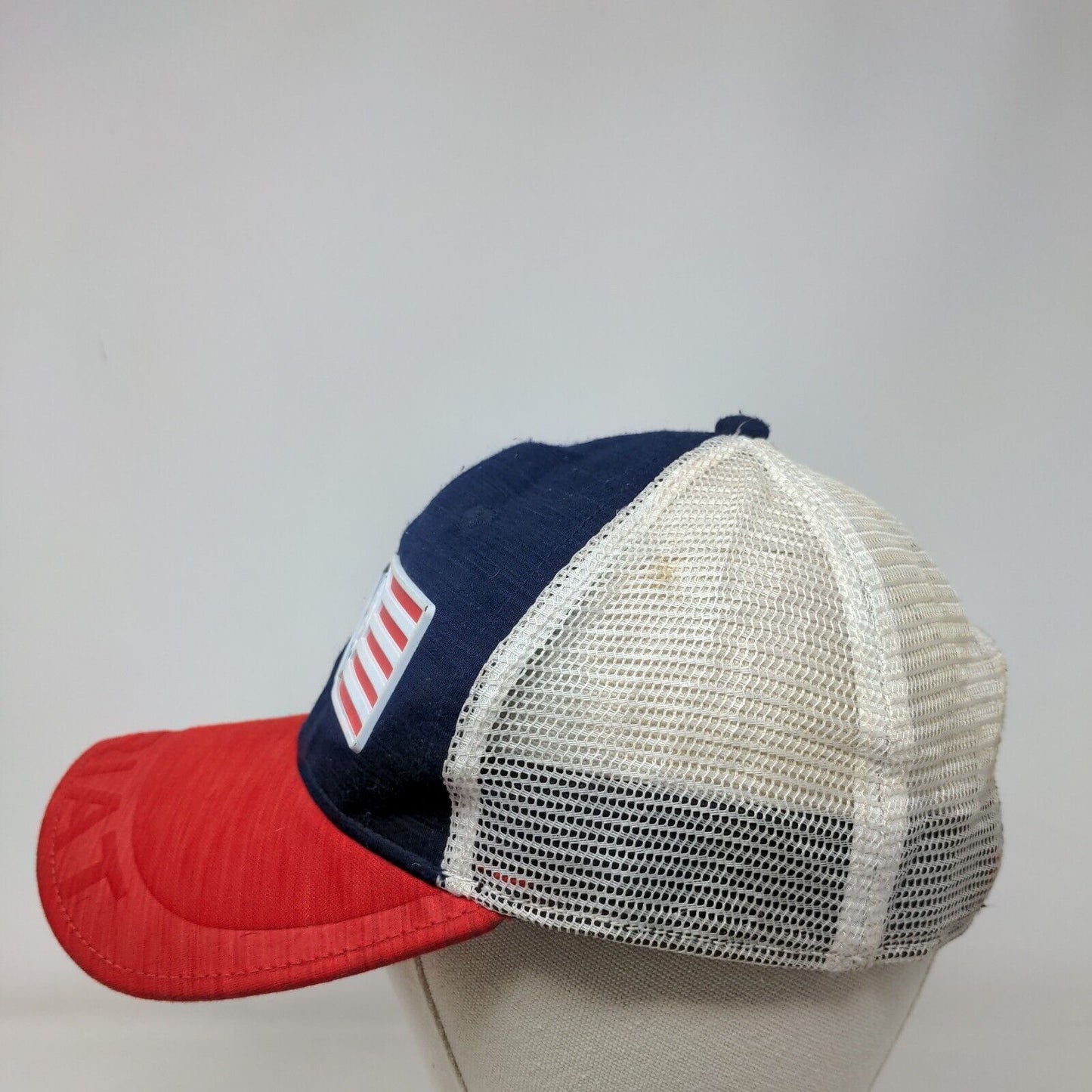 Ariat Snapback Trucker Hat Multicolor One Size Adjustable Mesh Back Patriotic