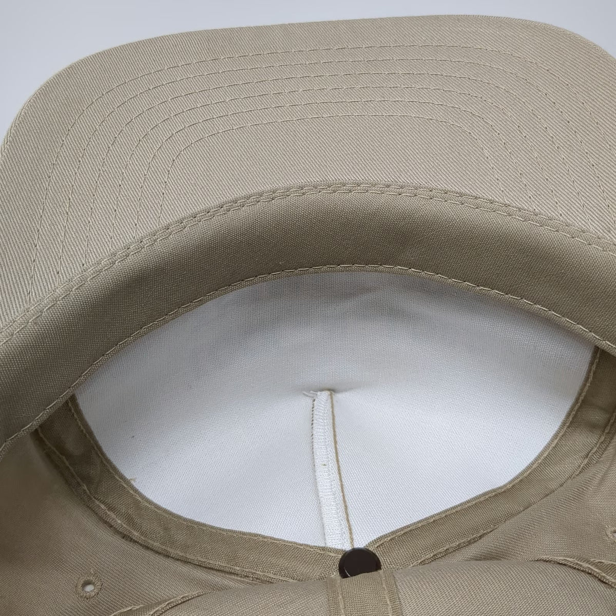 WestPro 5 Panel Beige One Size Snapback Hat Lock-N-Load Thimet 20G Rope Brim