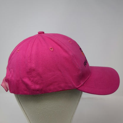S Hats Yellowstone National Park Paw Print Hat Pink Baseball Cap One Size Strap