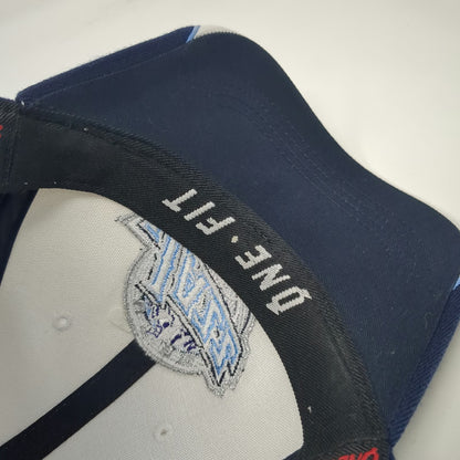 Utah Jazz NBA Top of the World Blue One Size Hat One Fit Two Tone Embroidered