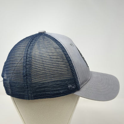 Knob Creek Trucker Hat Gray Blue One Size 100 Proof Clermont Kentucky Snapback