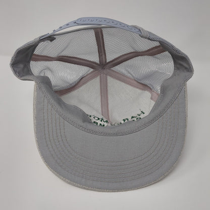 Harris Moran Seed Company Snapback Trucker Hat Gray OSFA Mesh Back