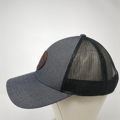 FP Patch Snapback Mesh Back Trucker Hat Gray One Size Outdoor Cap
