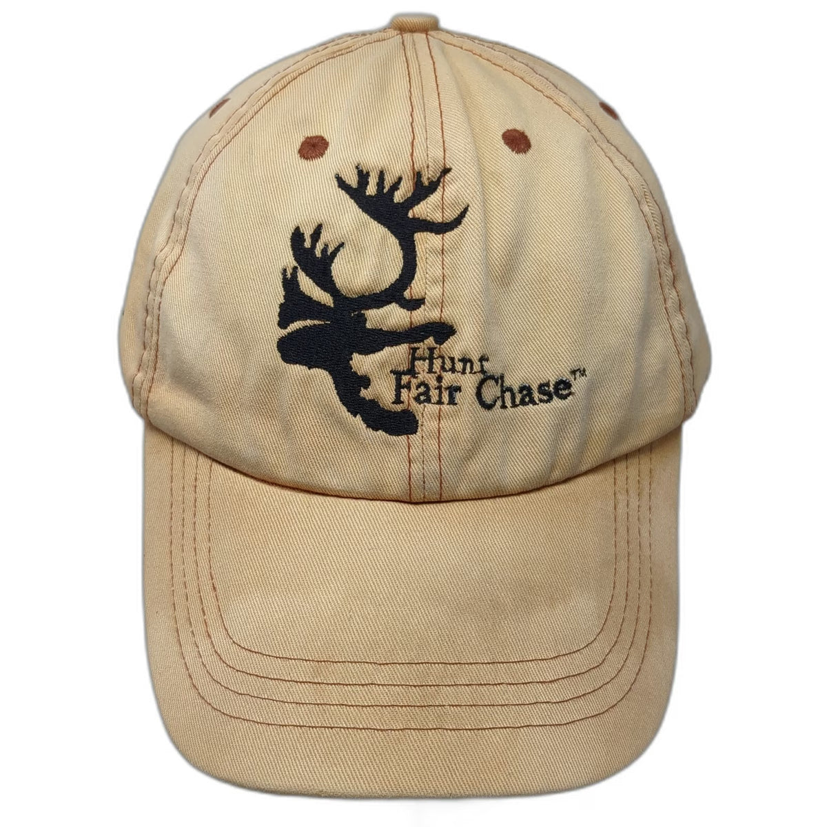 Boone Crockett Club Hunt Fair Chase Baseball Cap Orange One Size Hat Slideback