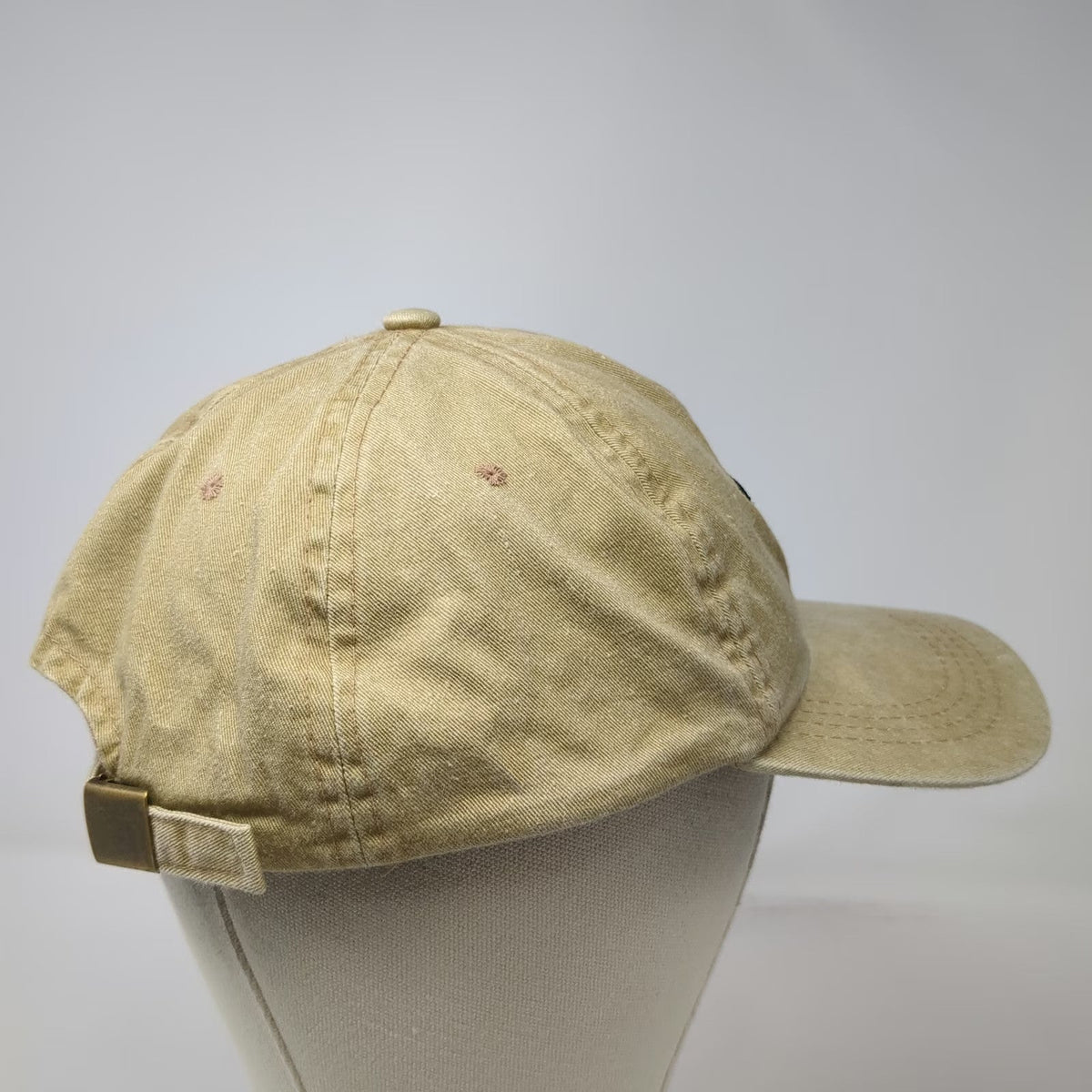 CJ Hats Baseball Cap Beige One Size Flying Bird Cotton Slideback Adjustable Hat
