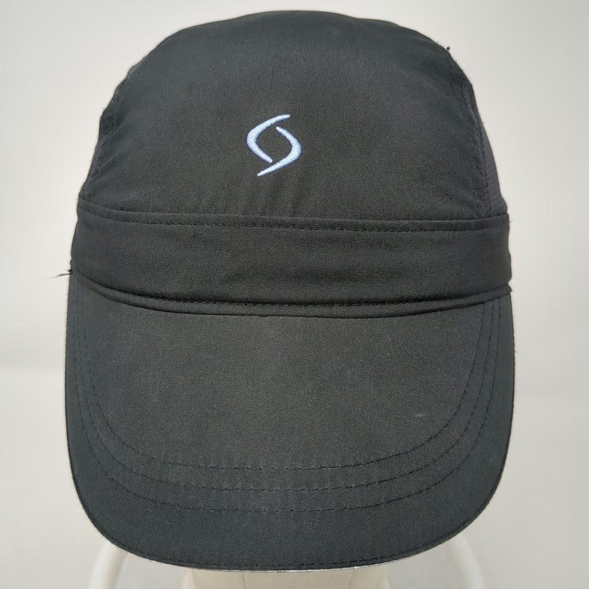 Moving Comfort Baseball Cap Black One Size Mesh Side Pocket Workout Running Hat
