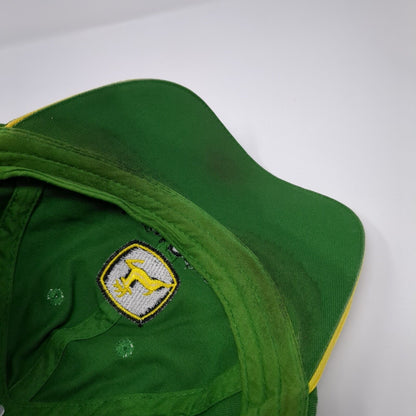 John Deere Since 1837 Slideback Hat Green One Size Adjustable 6 Panel