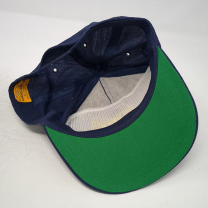 CBS Sports 5 Panel Blue Yellow Hat One Size OS Snapback Embroidered Underbrim