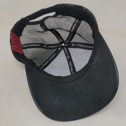 The Stae of Florida The Sunshine State Snapback Hat Black One Size Adjustable