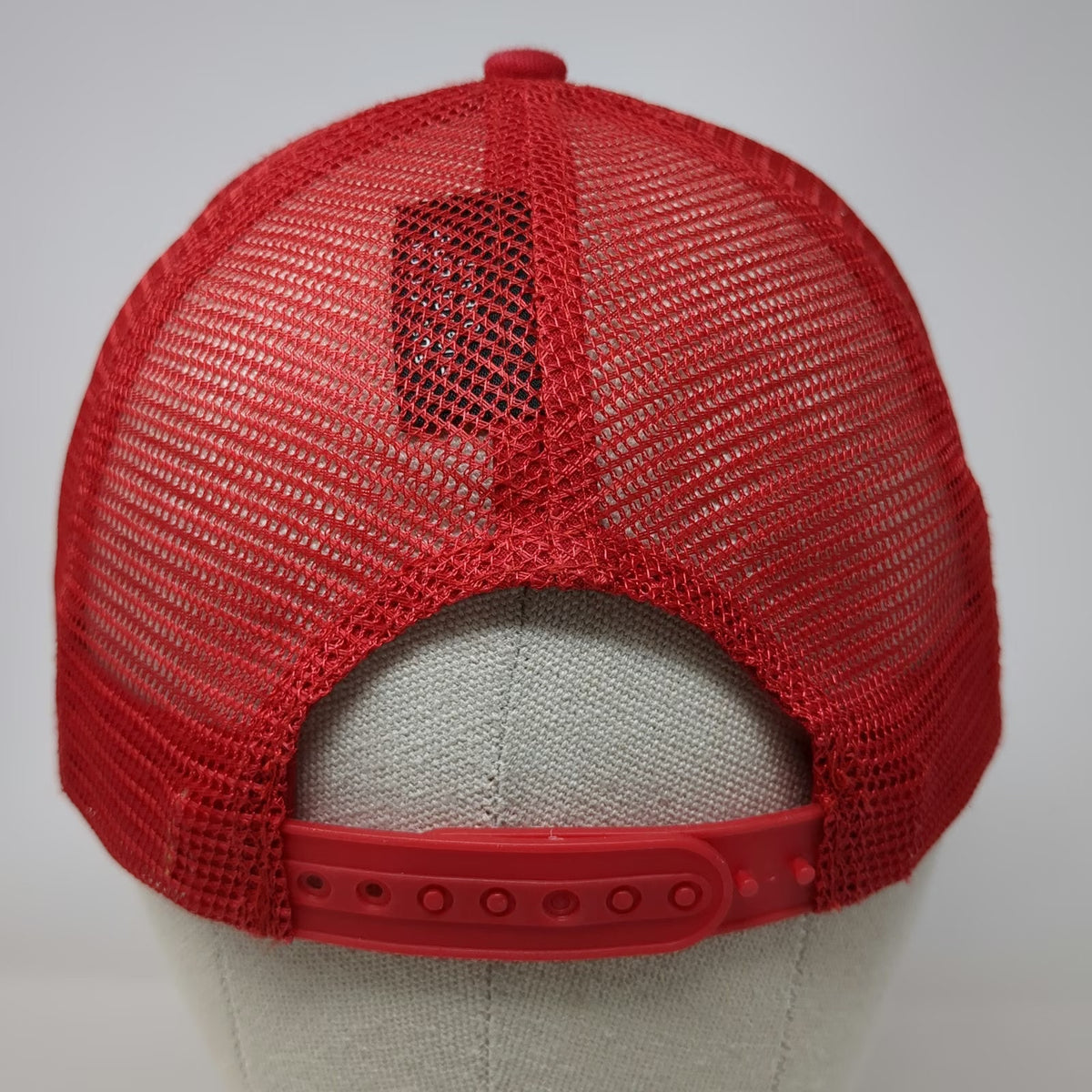 Fly Racing Trucker Hat Red Black One Size Mesh Flat Bill Snapback Motocross