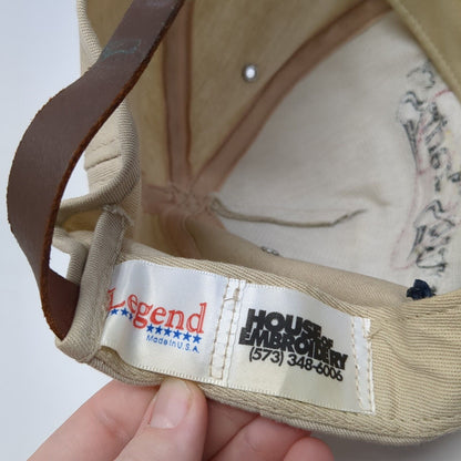 Super Strike Slideback Hat Multi One Size Adjustable Leather Strap