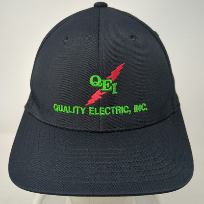 Sport-Tek Baseball Cap Black XL Flexfit Embroidered Quality Electric Logo Hat