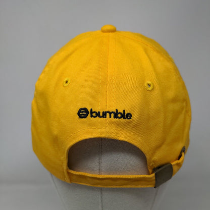 Doing My Best Bumble Slideback Hat Yellow OS Adjustable Embroidered 6 Panel