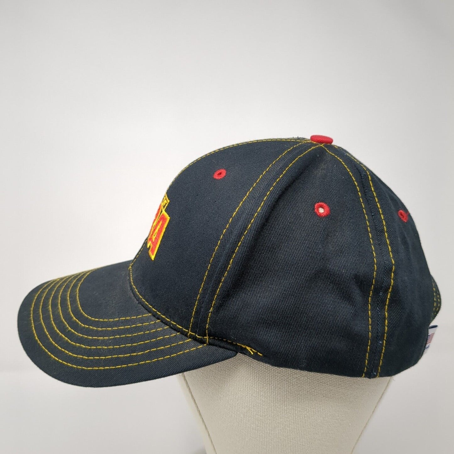 Friends of NRA Strapback Hat Blue One Size Adjustable Embroidered Pin