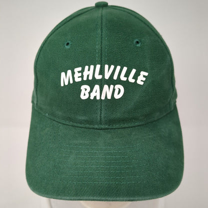 Mehlville Band Snapback Hat Green One Size Adjustable Nissin 6 Panel