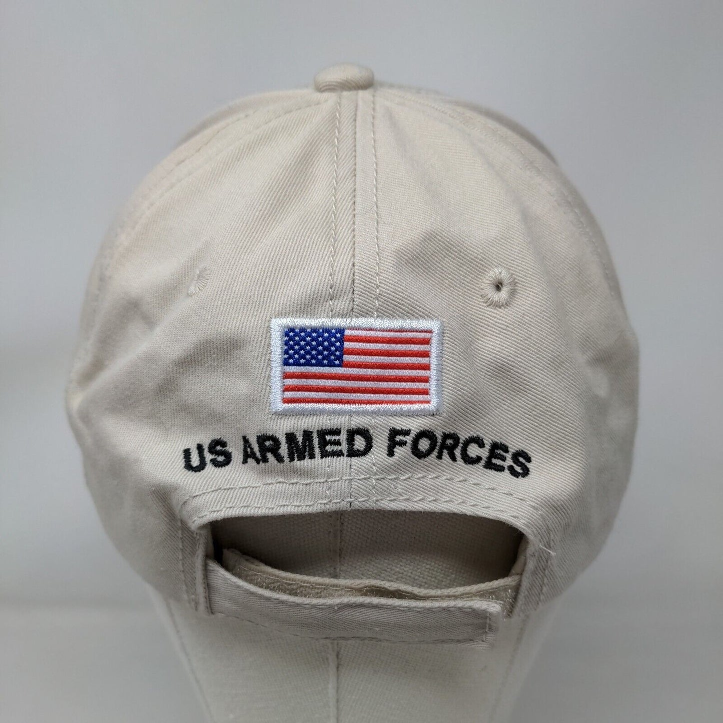 Valspar Championship Strapback Golf Hat Tan One Size US Armed Forces