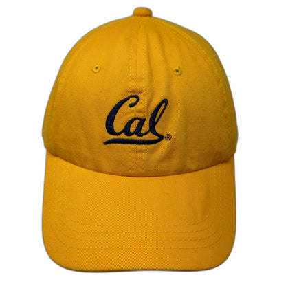 California Golden Bears NCAA Signatures Yellow One Size Baseball Cap Hat Strap
