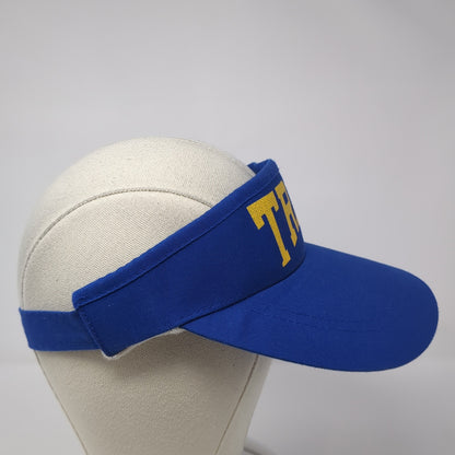 Trico Slideback Visor Hat Blue One Size Adjustable Solid Outdoor Nissin