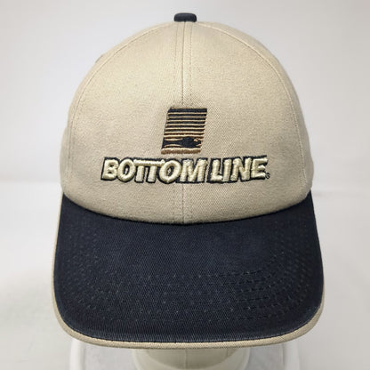 Gemini Sport Marketing Baseball Cap Beige Black One Size Bottom Line Fishing Hat