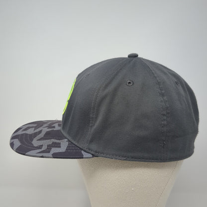 Under Armour Combine Fitted Hat Gray Large Embroidered Logo 6 Panel