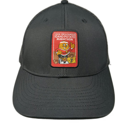 Shop Strange Trucker Hat Black One Size 2026 Idaho Potato Marathon Snapback Mesh
