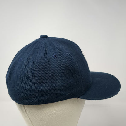 New York Yankees MLB Premium Headwear Blue Baseball Cap 6 7/8 Fitted Flat Brim