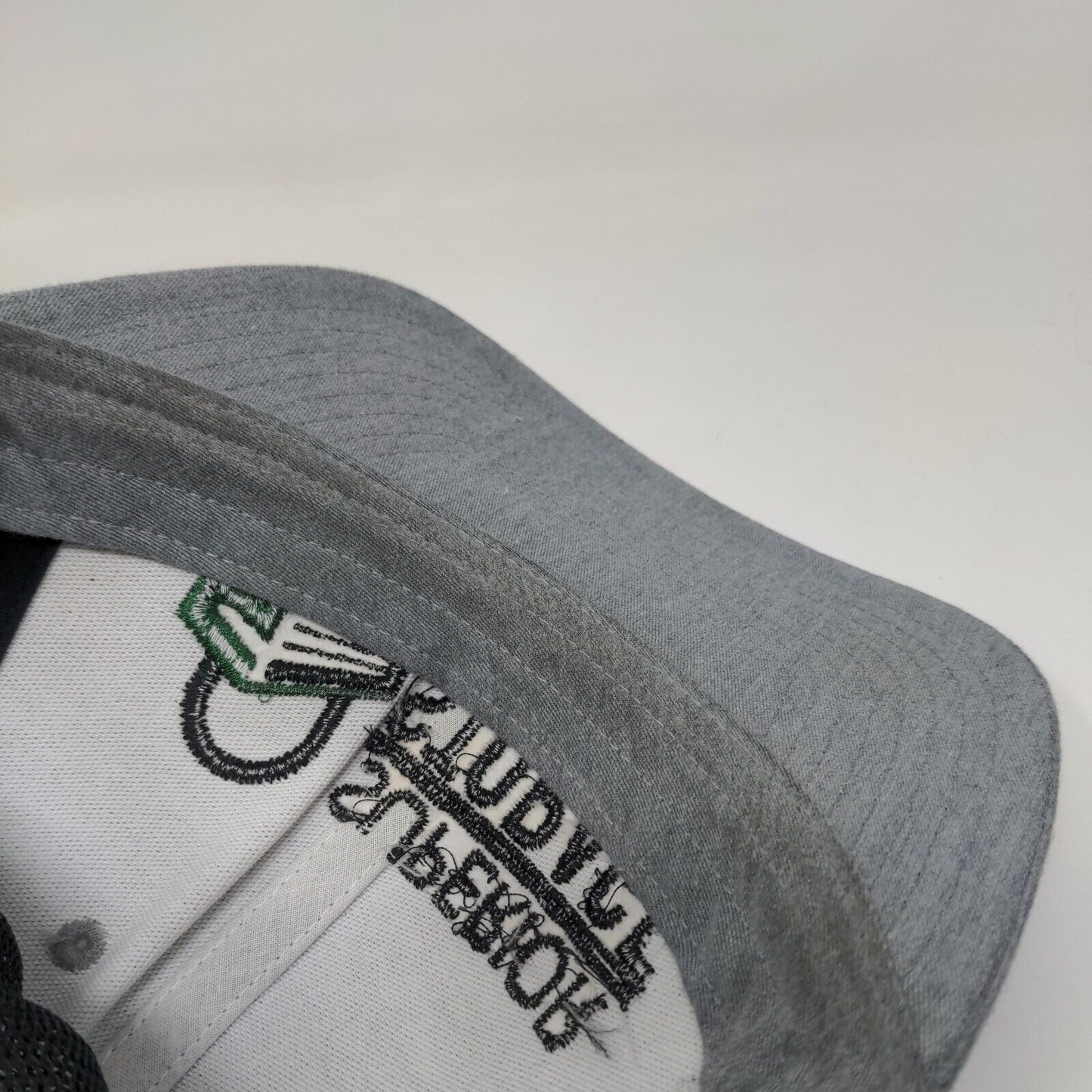 Superior Storage Snapback Mesh Back Trucker Hat Gray One Size Richardson