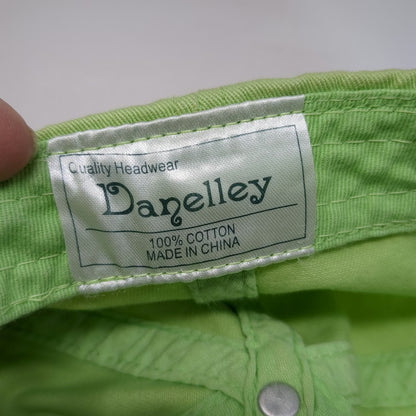 Danelley Baseball Cap Green One Size Hat Slideback Boston Embroidered 1630