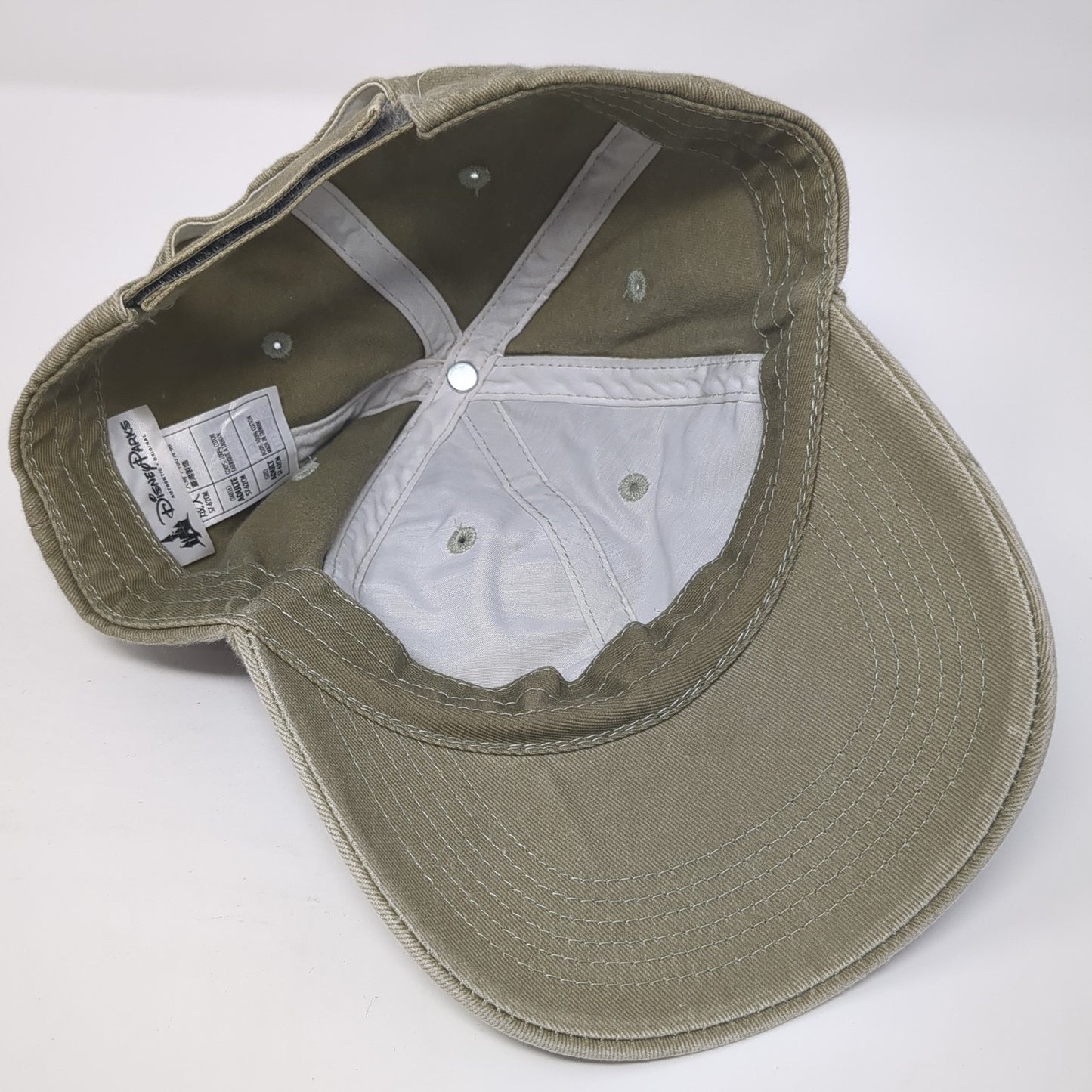 Mickey Mouse Starpback Baseball Cap Brown One Size Adjustable Disney Parks