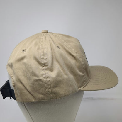 Mountain Hardwear 5 Panel Beige OSFM Strapback Embroidered Logo Nut Graphic hat