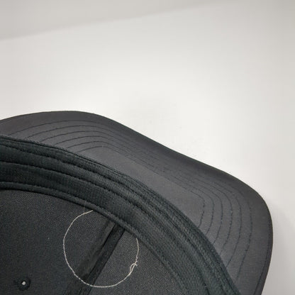 Crossed Golf Clubs Snapback Hat Black One Size Adjustable 6 Panel Signatures