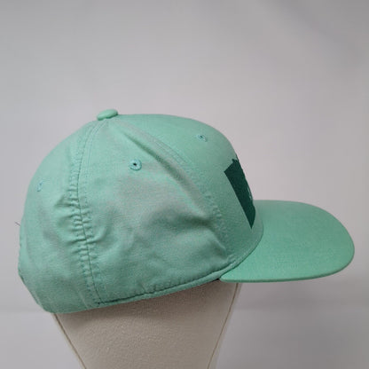 Idaho Gun Snapback Hat Green OSFA Adjustable Embroidered 6 Panel