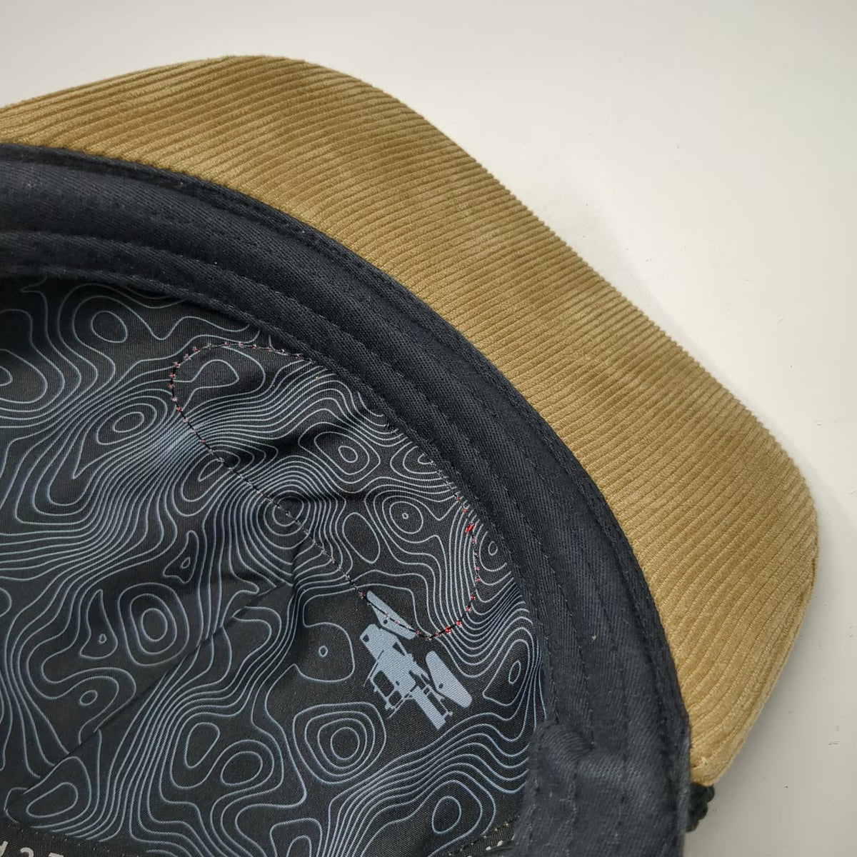Spacecraft 5 Panel Brown Hat One Size Corduroy Rope Snapback North West Ada